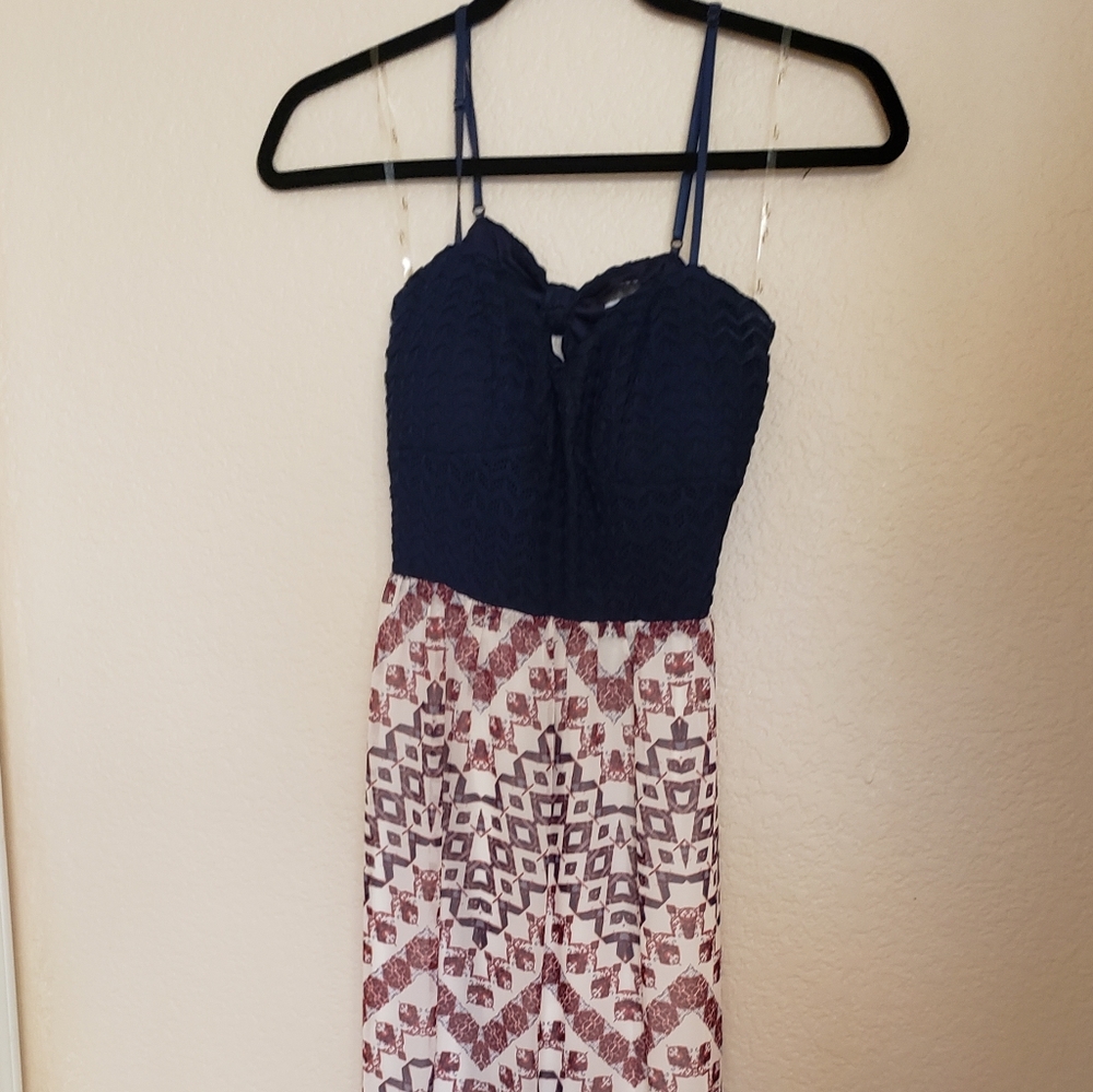 Casual Blue Summer Dress